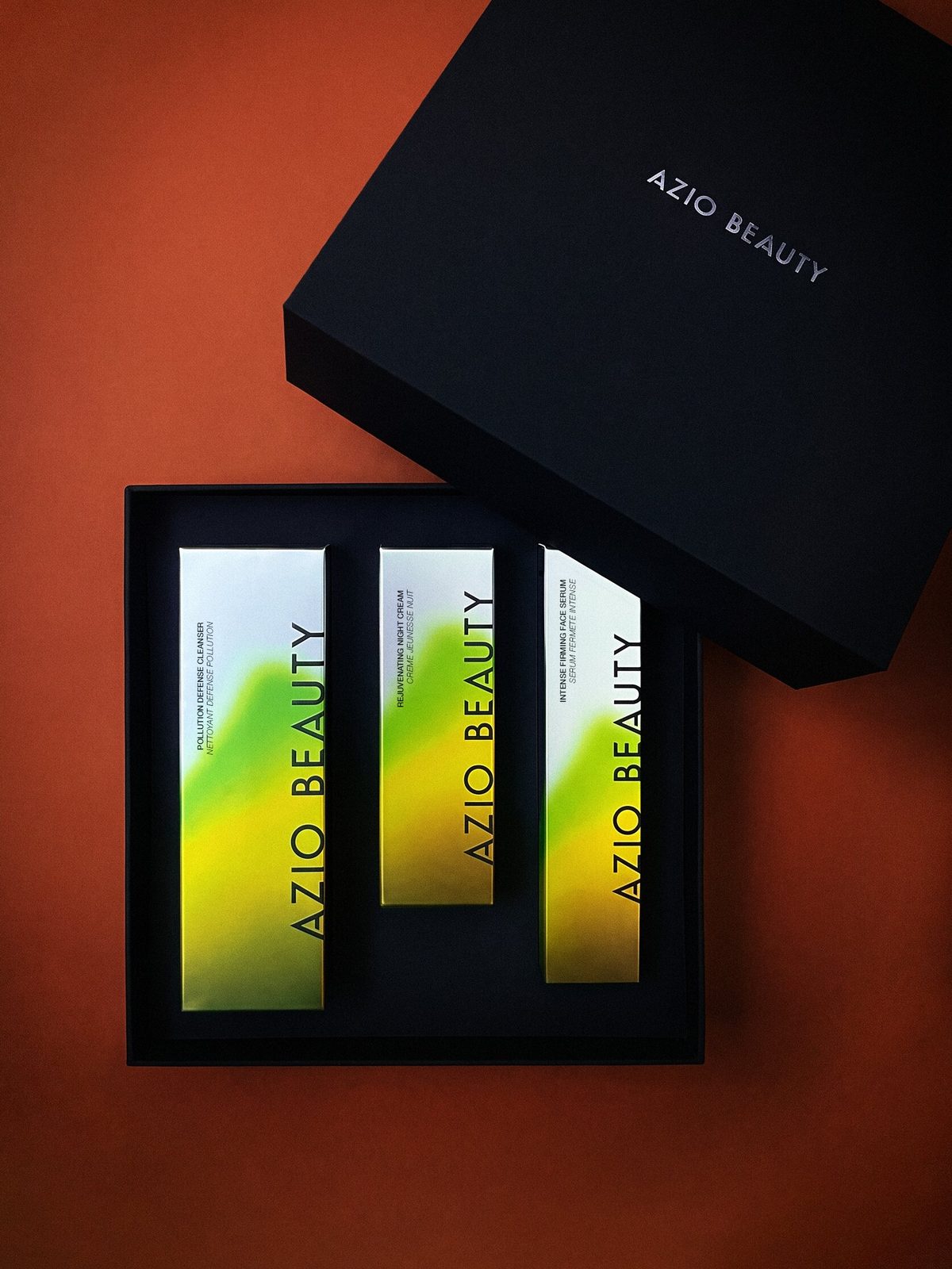 The Dawn Edit gift box, open