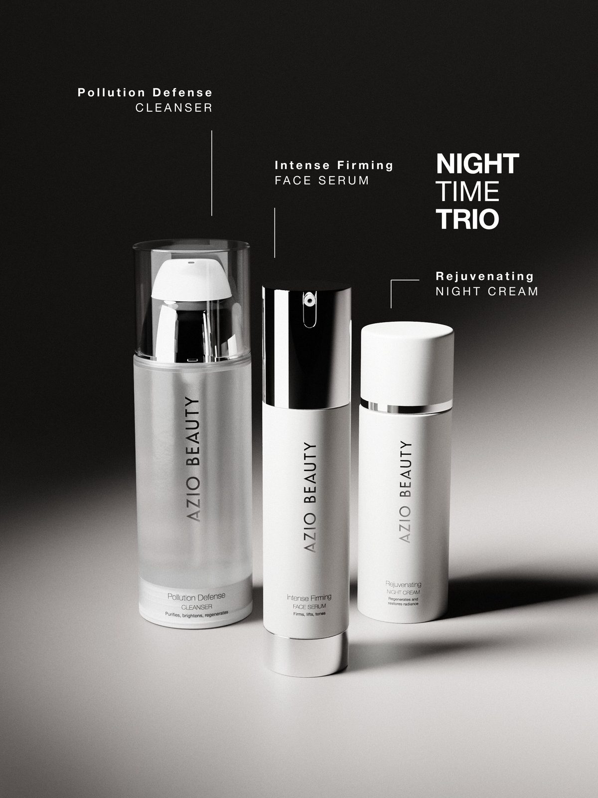 The three products in The Dusk Edit